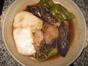 いそじ食・なすと・なまりの生姜煮